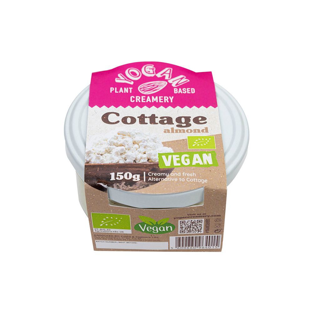 Fresh　Vegan　Supermercado　Cottage　Chilled　Yogan　Almond　Meals　Apolónia　Delicatessen　Organic　Alternative　Vegetarian　150g　Products
