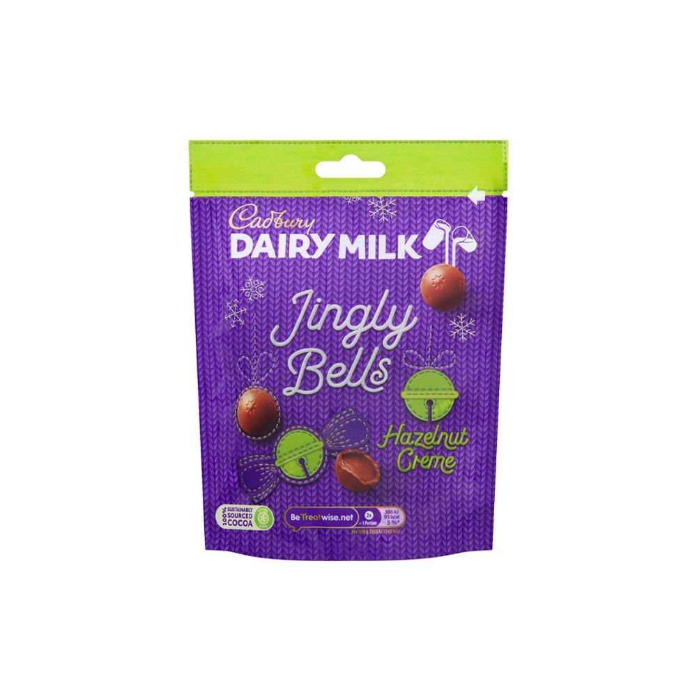  - Cadbury Dairy Milk Jingly Bells Hazelnut Creme 82g (1)