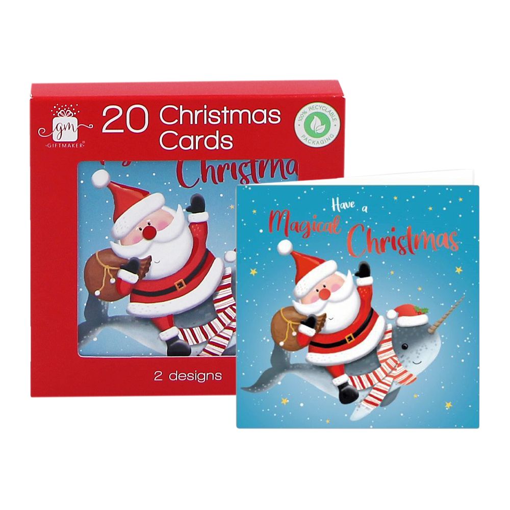  - Christmas Cards Giftmaker Novelty Mini 20un (2)