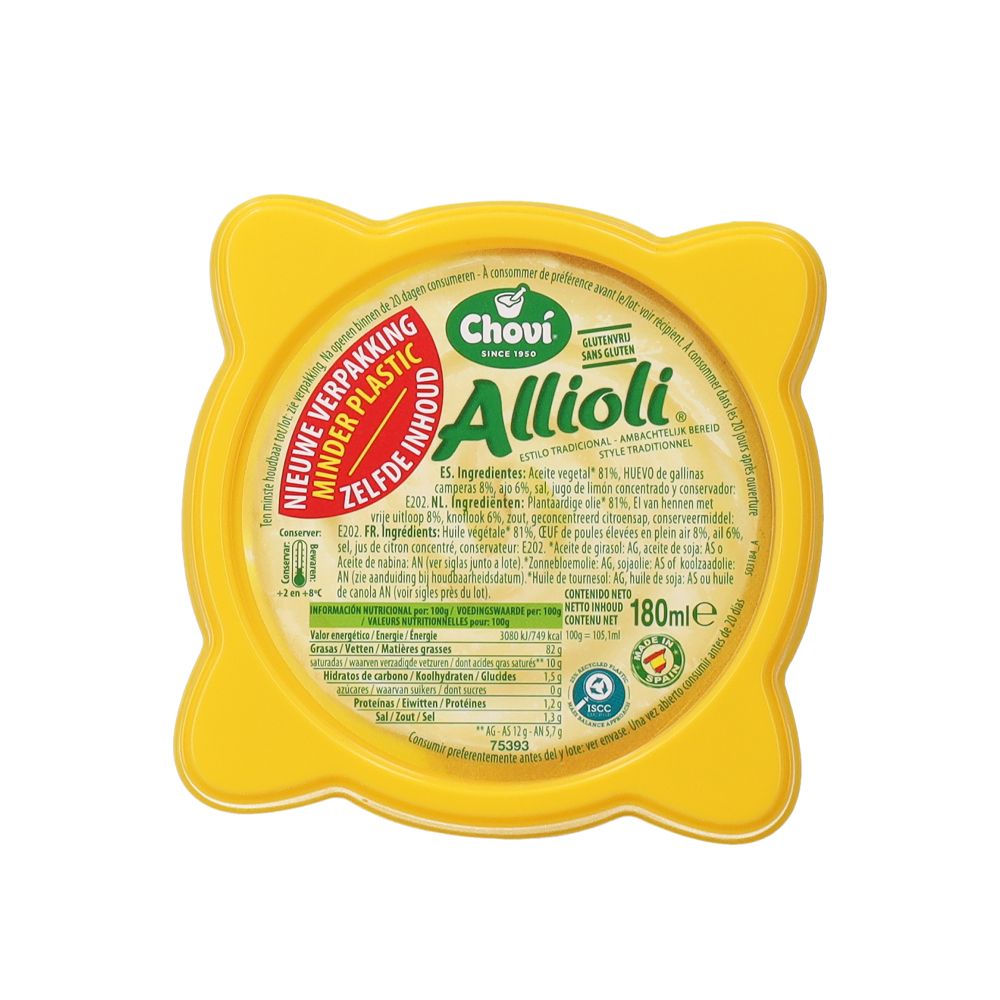  - Chovi Alioli Traditional Sauce 180ml (1)