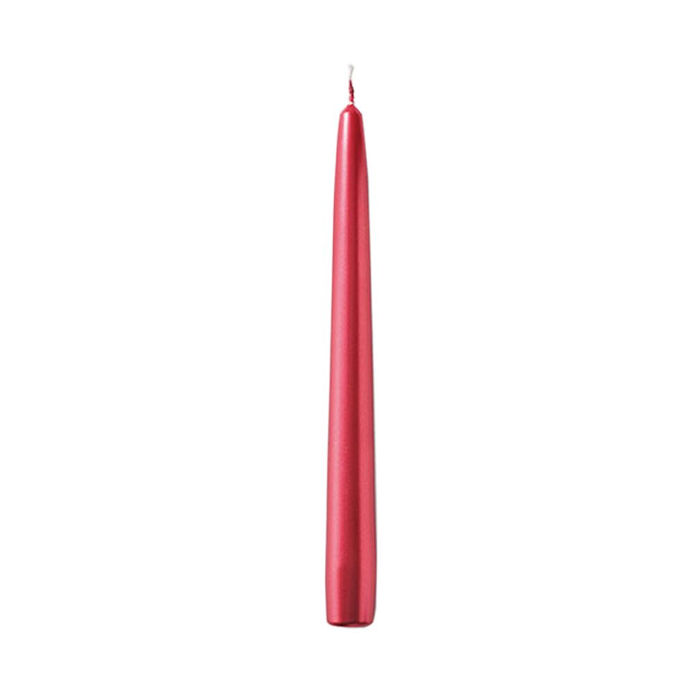  - Ambient Conical Red Candle 24cm (1)