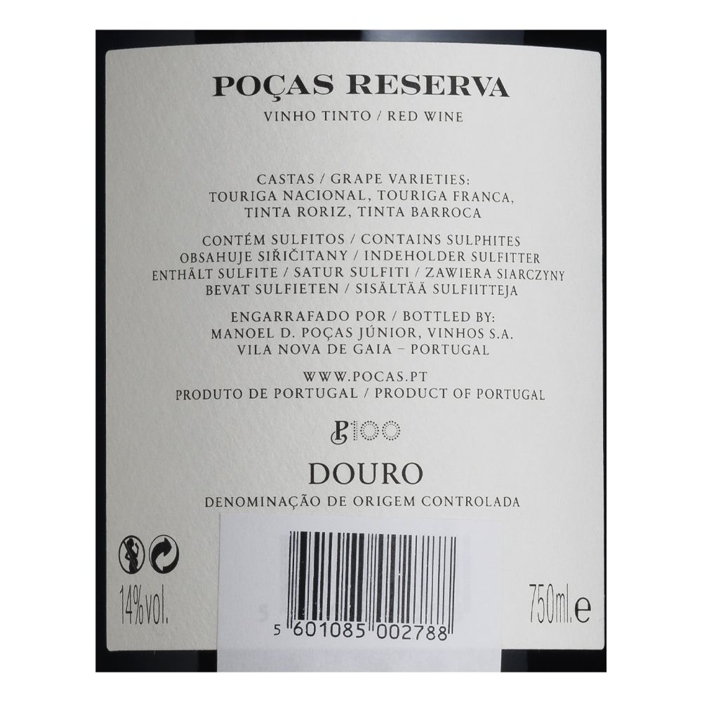  - Poças Reserve Red Wine 75cl (2)