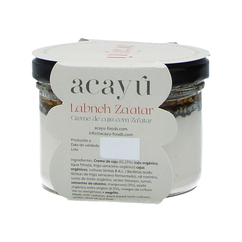  - Acayu Cashew Zaatar Cream 180g (2)