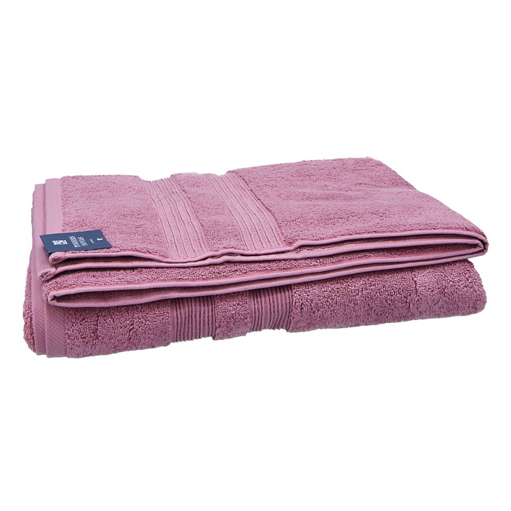  - Old Pink Bath Towel 100x150cm (1)