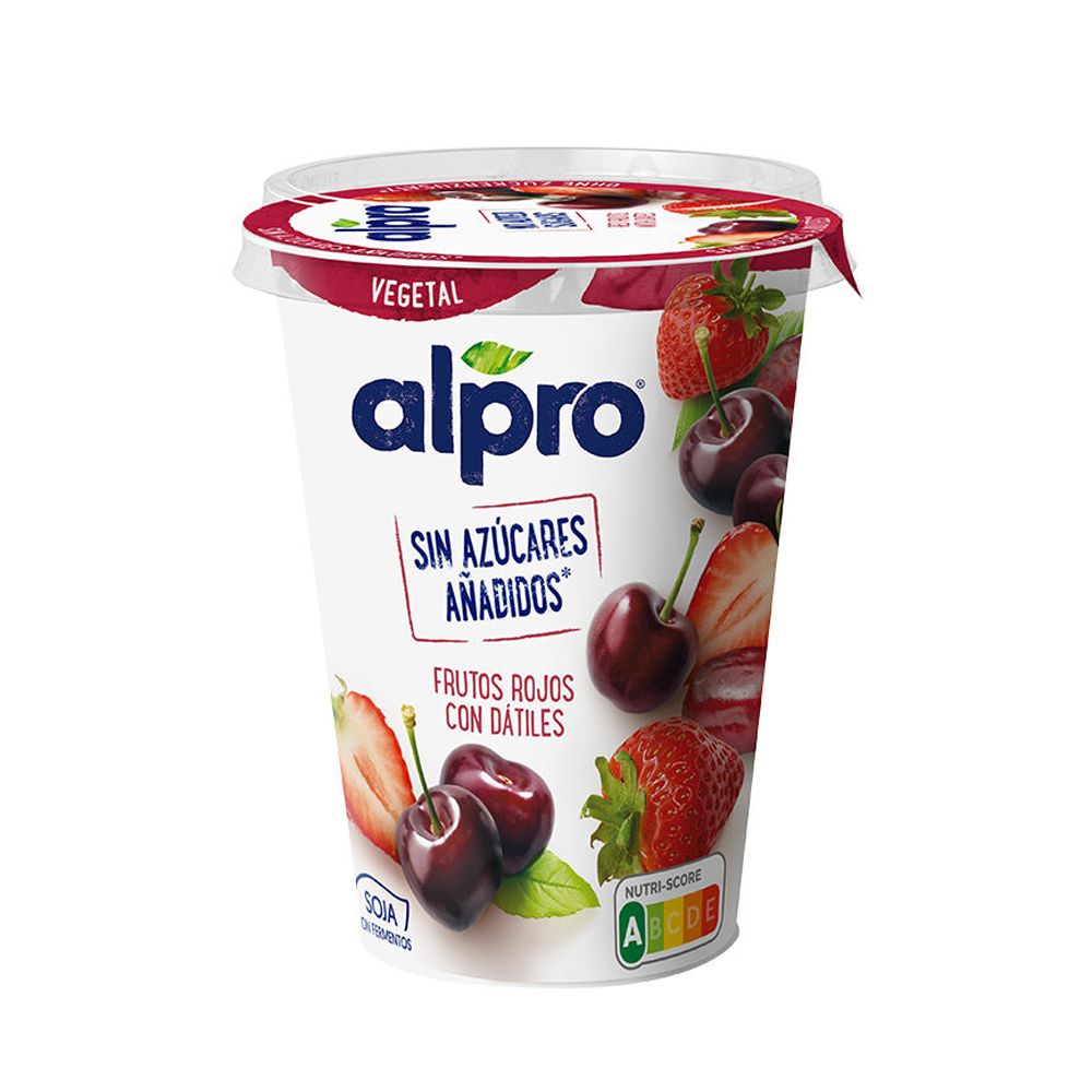  - Alpro Soja Sugar Free Berries Yofu 400g (1)