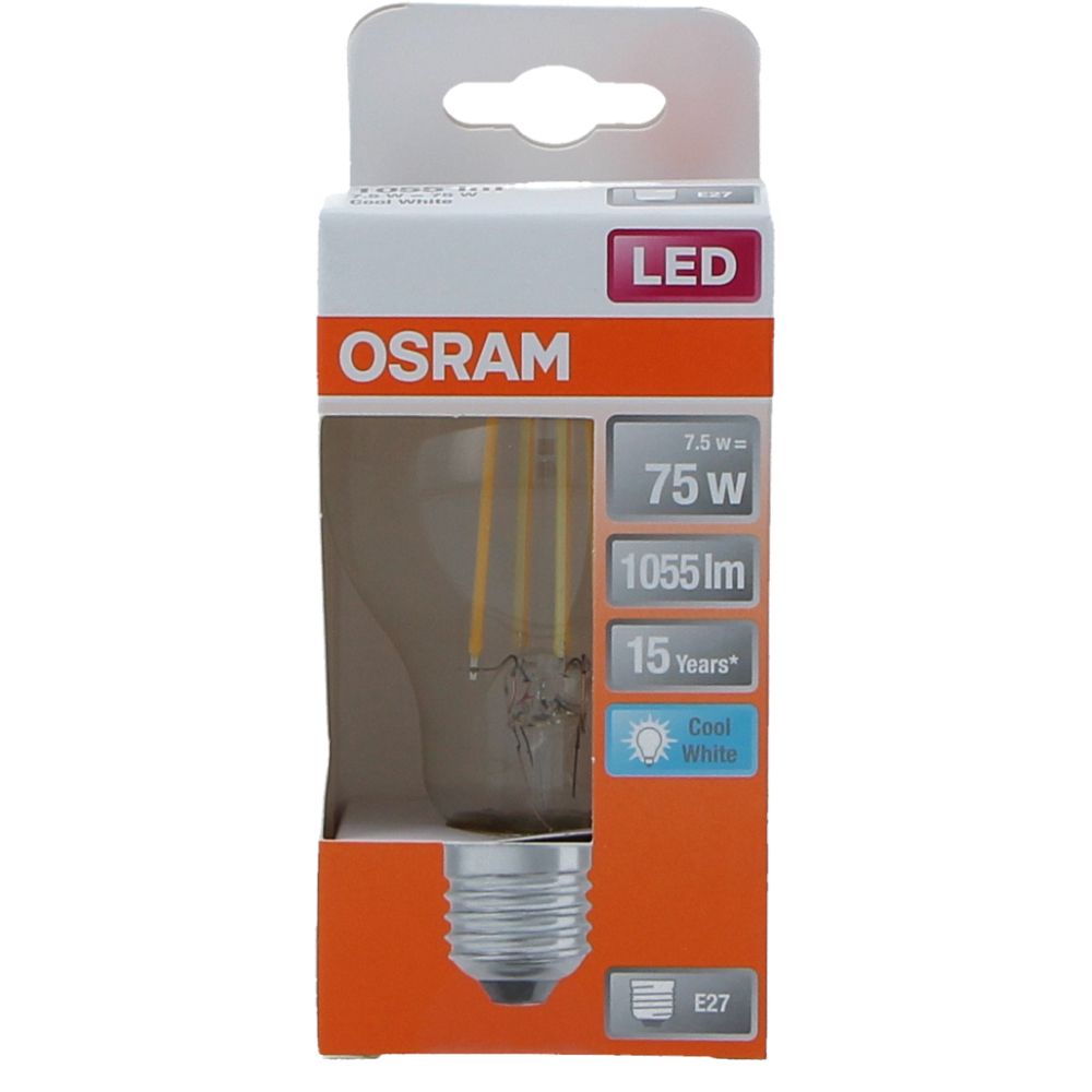  - Osram Led Cass A FIL 75W E27 Lamp (1)