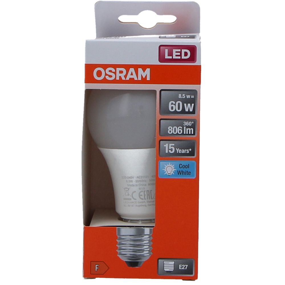  - Lâmpada Osram Led Cass A FR 60W E27 (1)