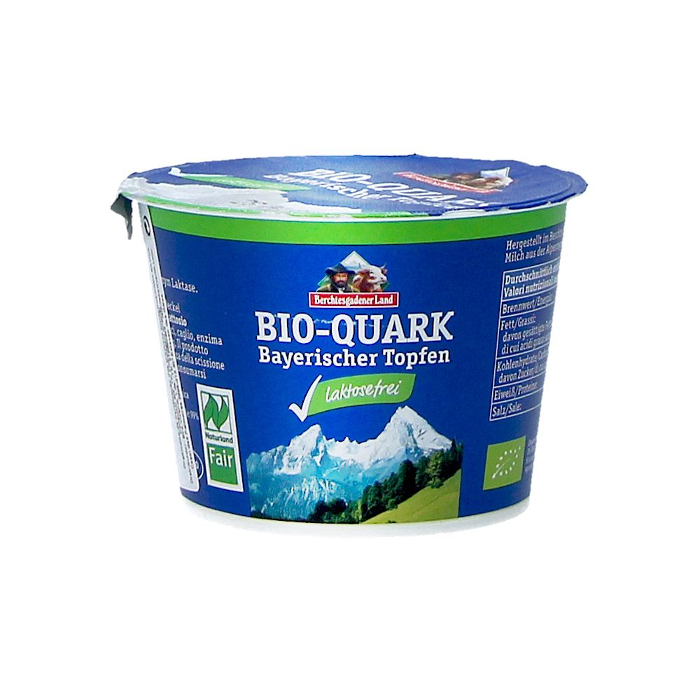  - Queijo Quark Berchtesgadener 0% Sem Lactose Bio 250g (1)