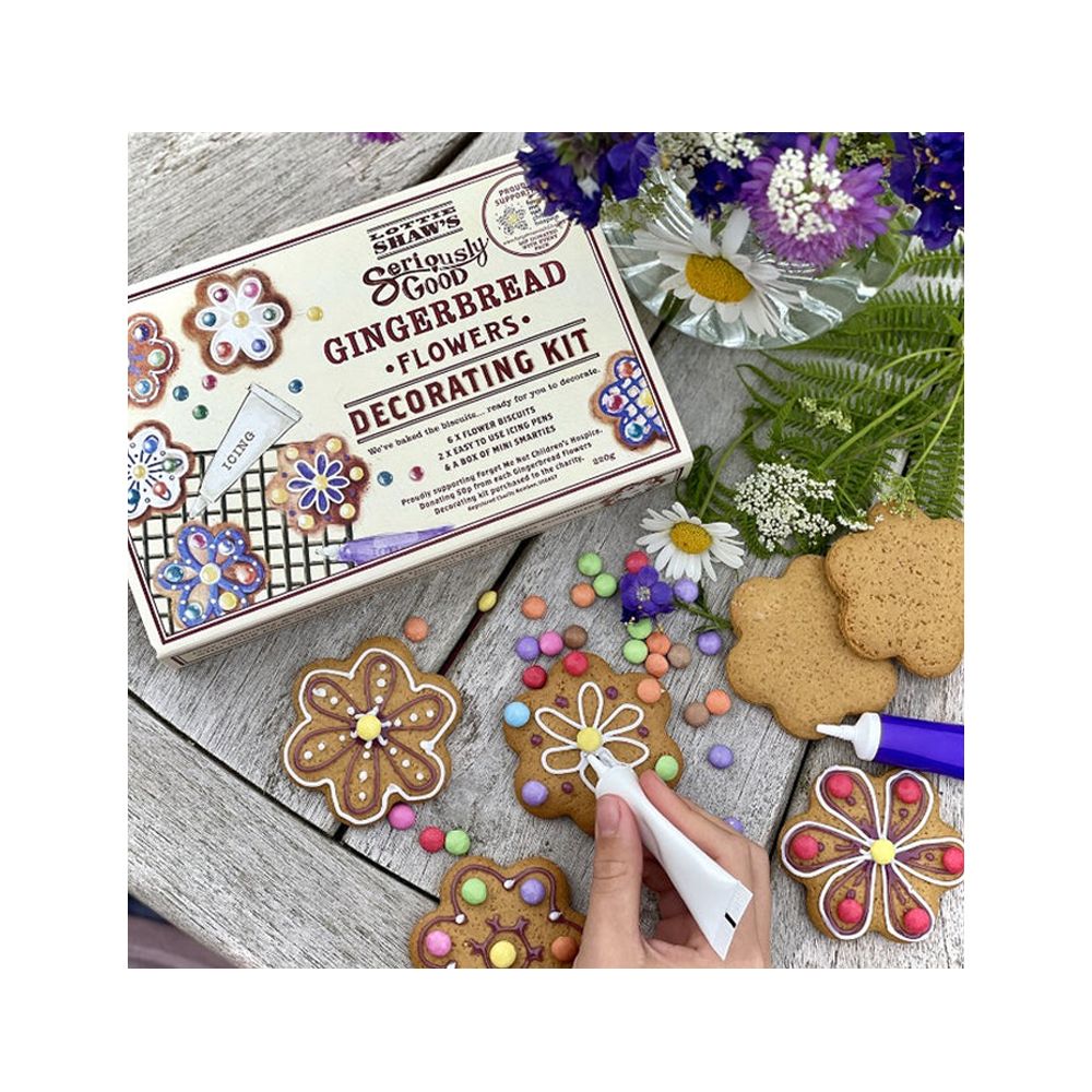  - Lottie Shaws Gingerbread Flower Decoration Kit 220g (2)