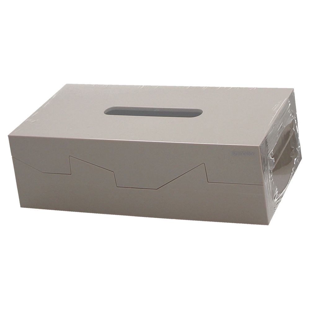 - Spirella Box for Tissues Taupe Silhouette (1)