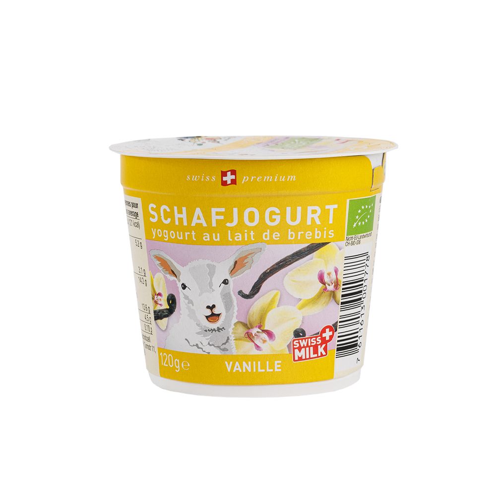  - Schafiogurt Organic Vanilla Sheep Yogurt 120g (1)