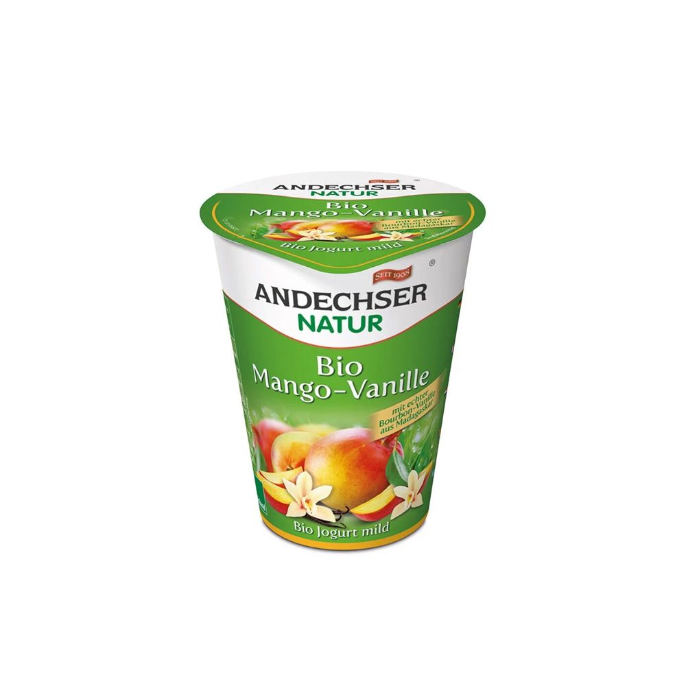  - Andechser Mango 3.8% Organic Yogurt 150g (1)