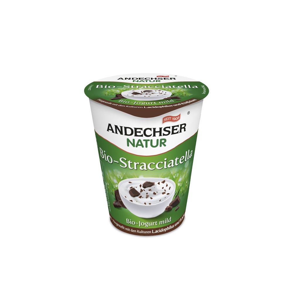  - Andechser Stracciatella 3.8% Organic Yogurt 150g (1)