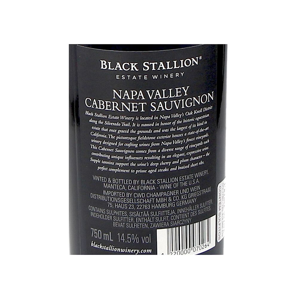  - Vinho Tinto Black Stallion Cabernet Sauvignon 75cl (2)