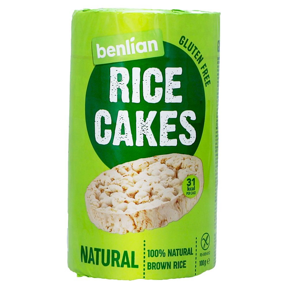  - Benlian Natural Rice Crackers 100g (1)
