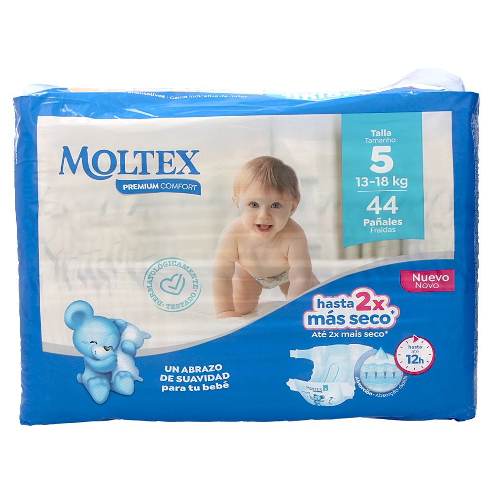  - Moltex Premium T5 Diapers 13-18Kg 44un (1)