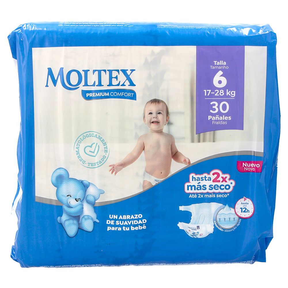  - Moltex Premium T6 Diapers 17-28Kg 30un (1)