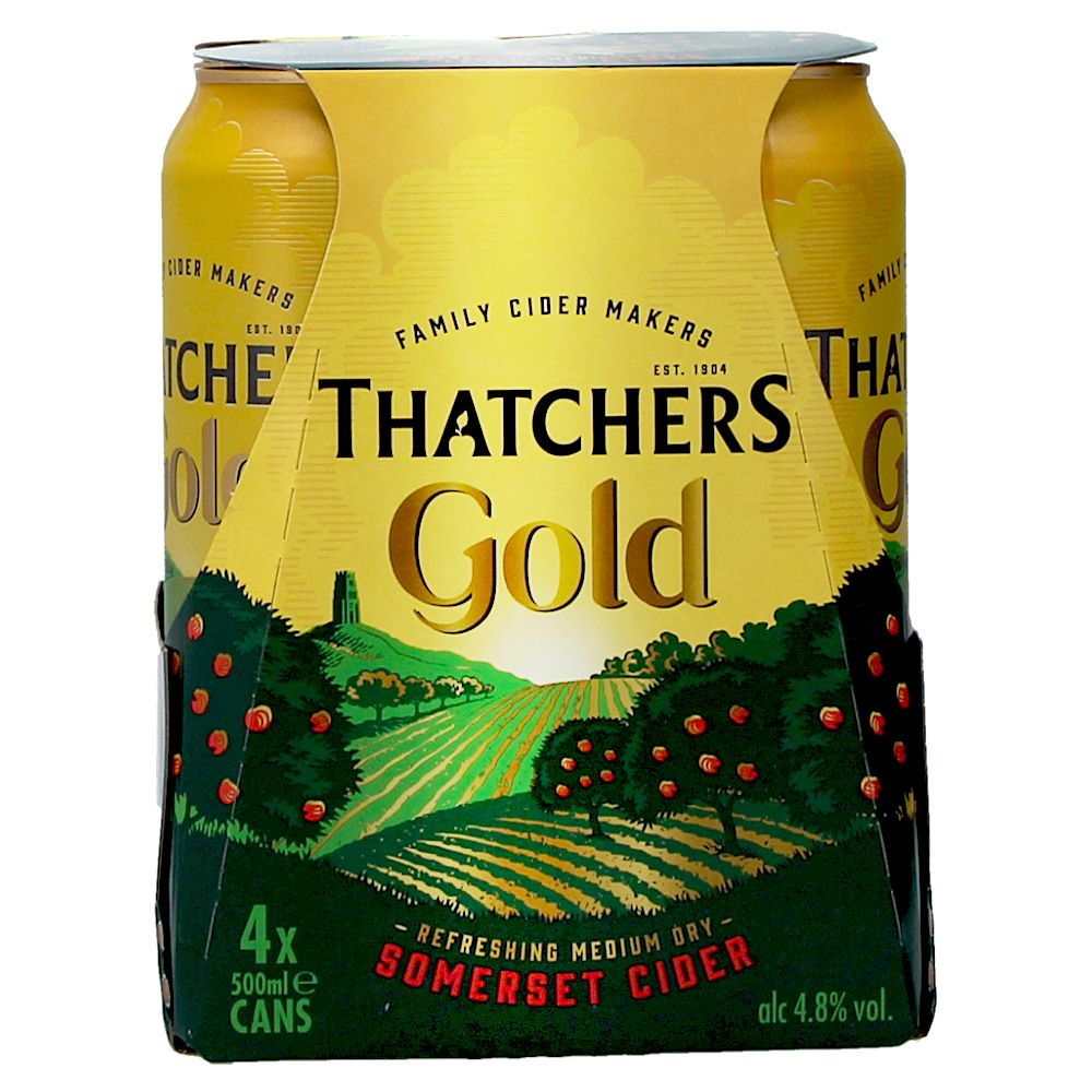  - Thatchers Gold Cider 4x500ml (1)