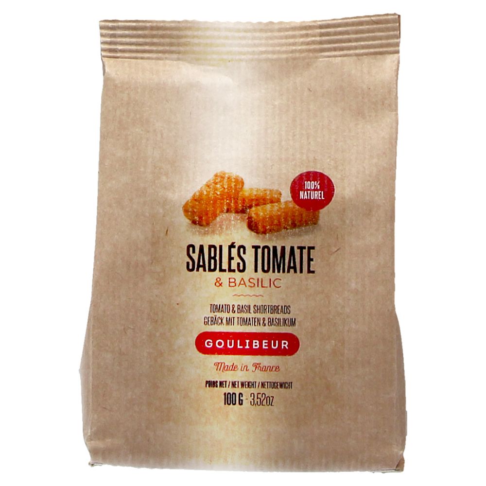  - Goulibeur Tomato & Basil Sables Biscuits 100g (1)
