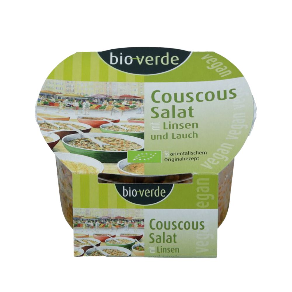  - Salada Vegan Couscous, lentilhas & Alho Francês Bioverde 125g (1)