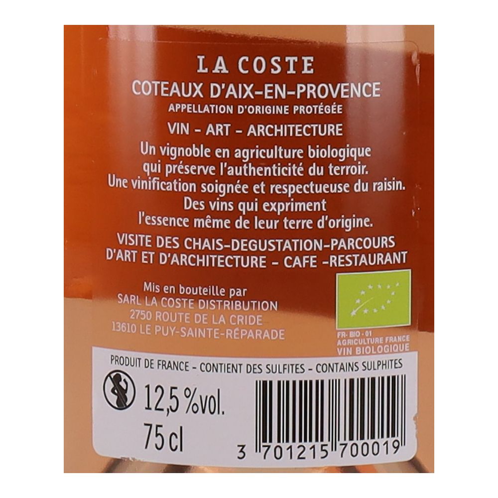  - Château La Coste Une Nuit Rosé Wine 75cl (2)