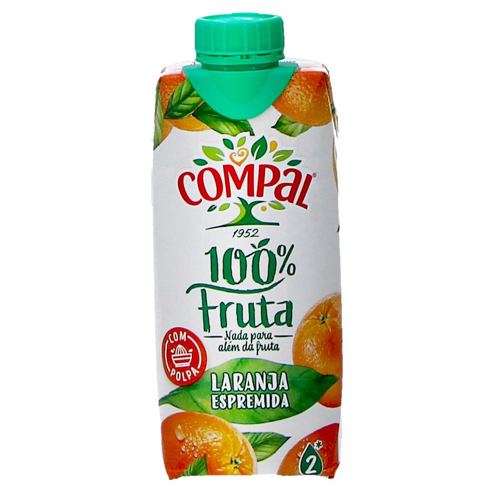  - Compal 100% Fruit Squeezed Orange Juice 33cl