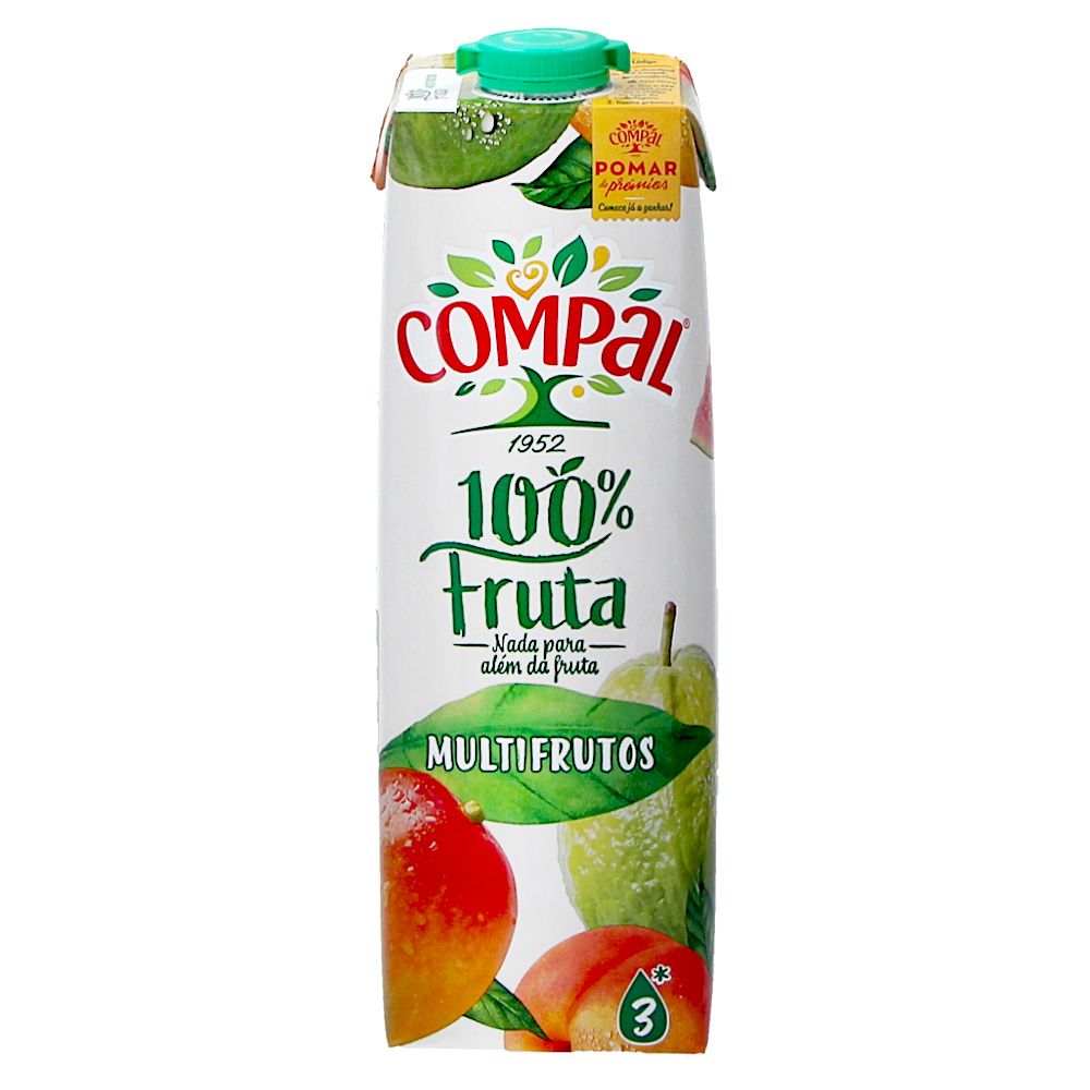  - Compal 100% Fruit Multifruit Juice 1L (1)