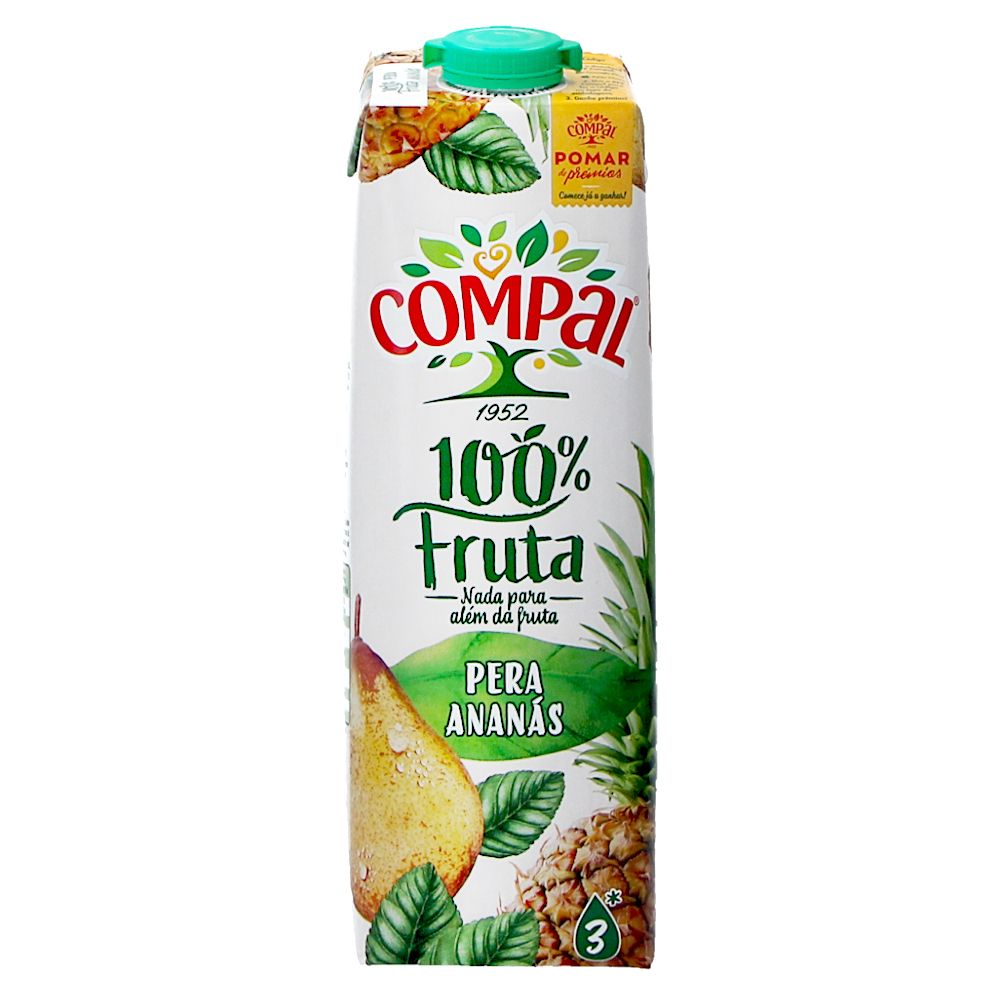  - Compal 100% Fruit Pear & Pineapple Juice 1L (1)