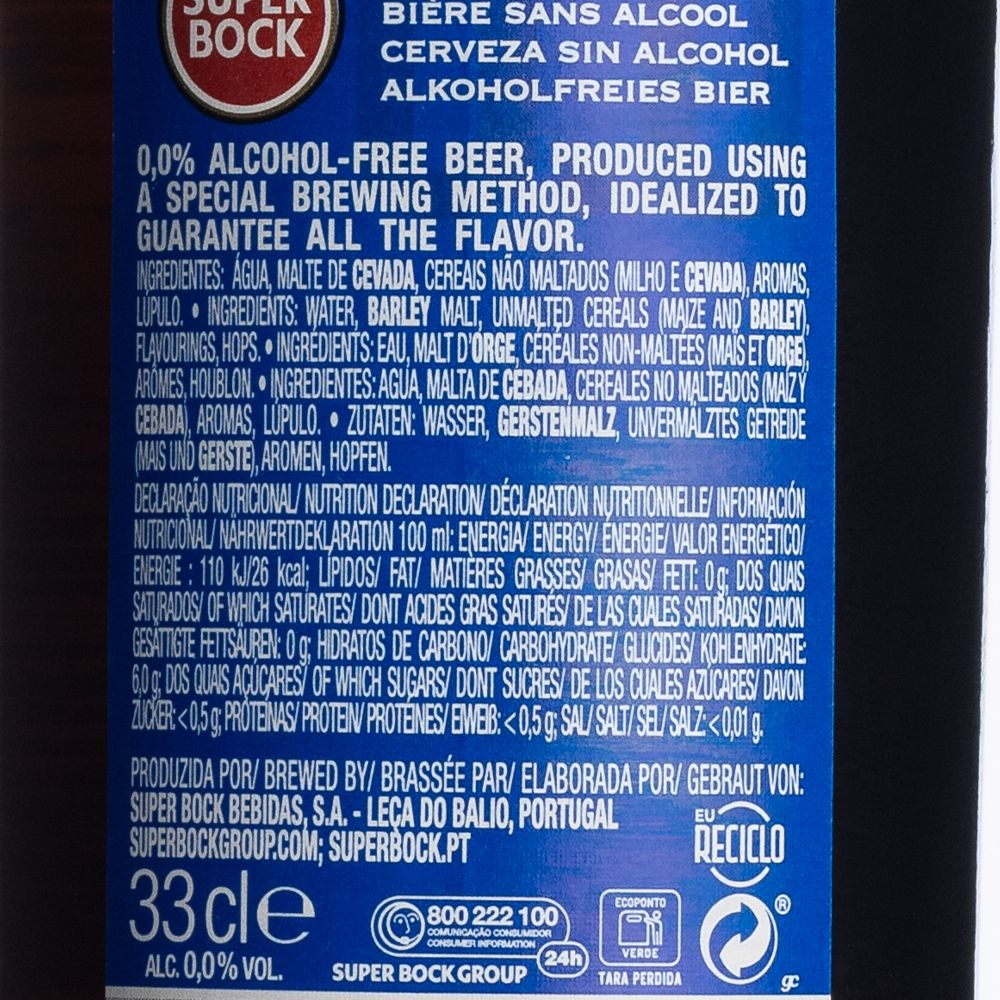  - Cerveja Super Bock Sem Álcool 0.0. 33cl (4)