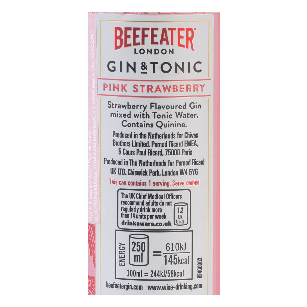  - Beefeater Pink Gin&Tonic 25cl (3)