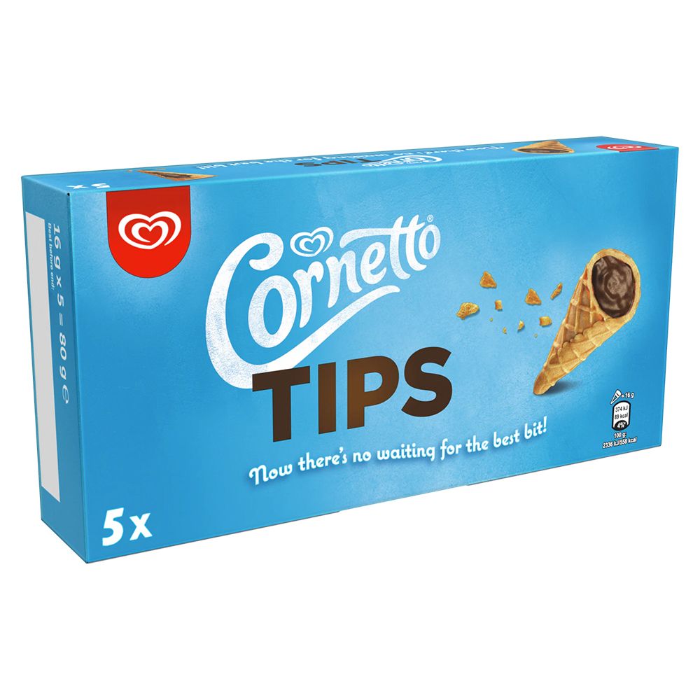 - Cornetto Tips Ice Cream 5un=80ml (1)