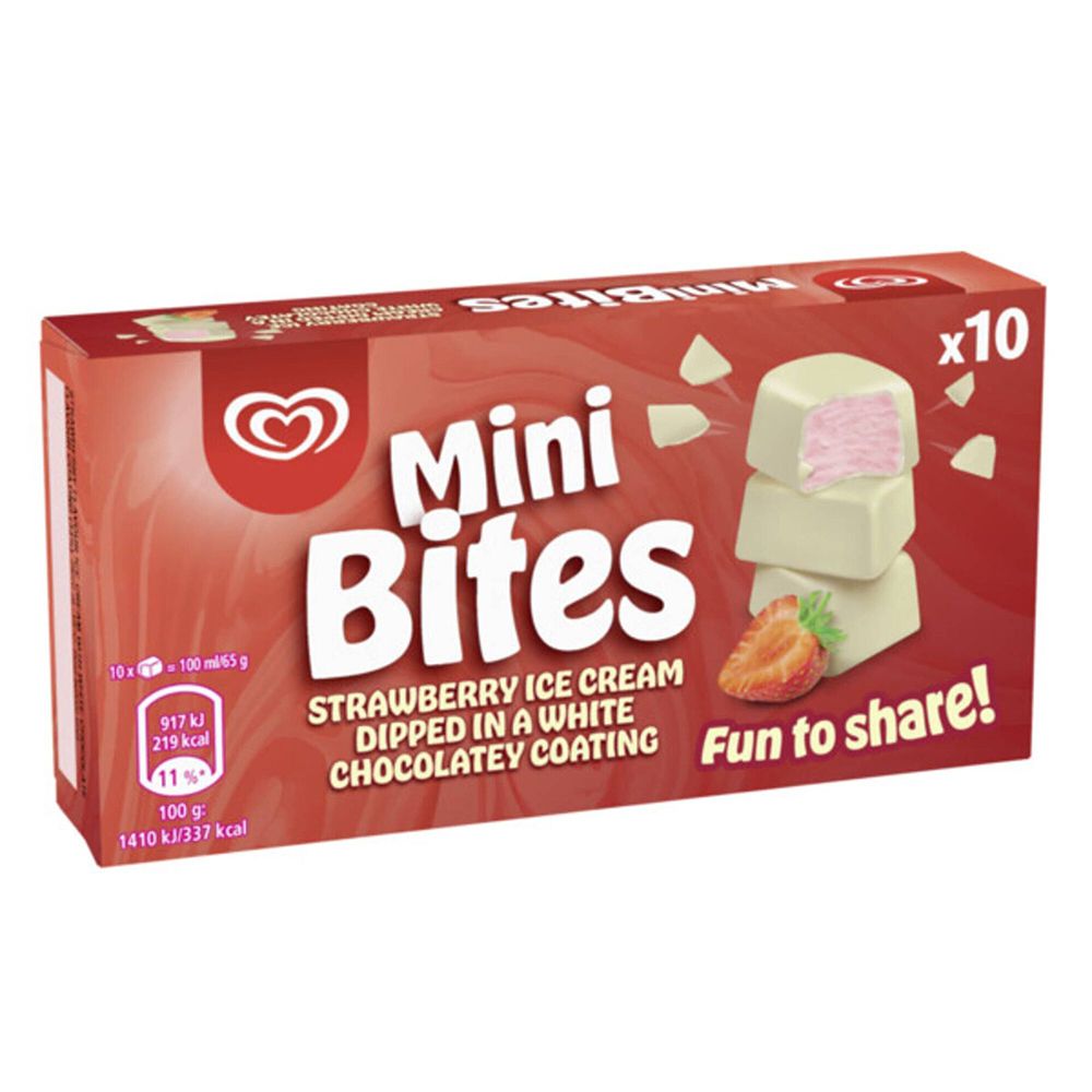  - Ola Mini Bites Strawberry Ice Cream 10un=100ml (1)