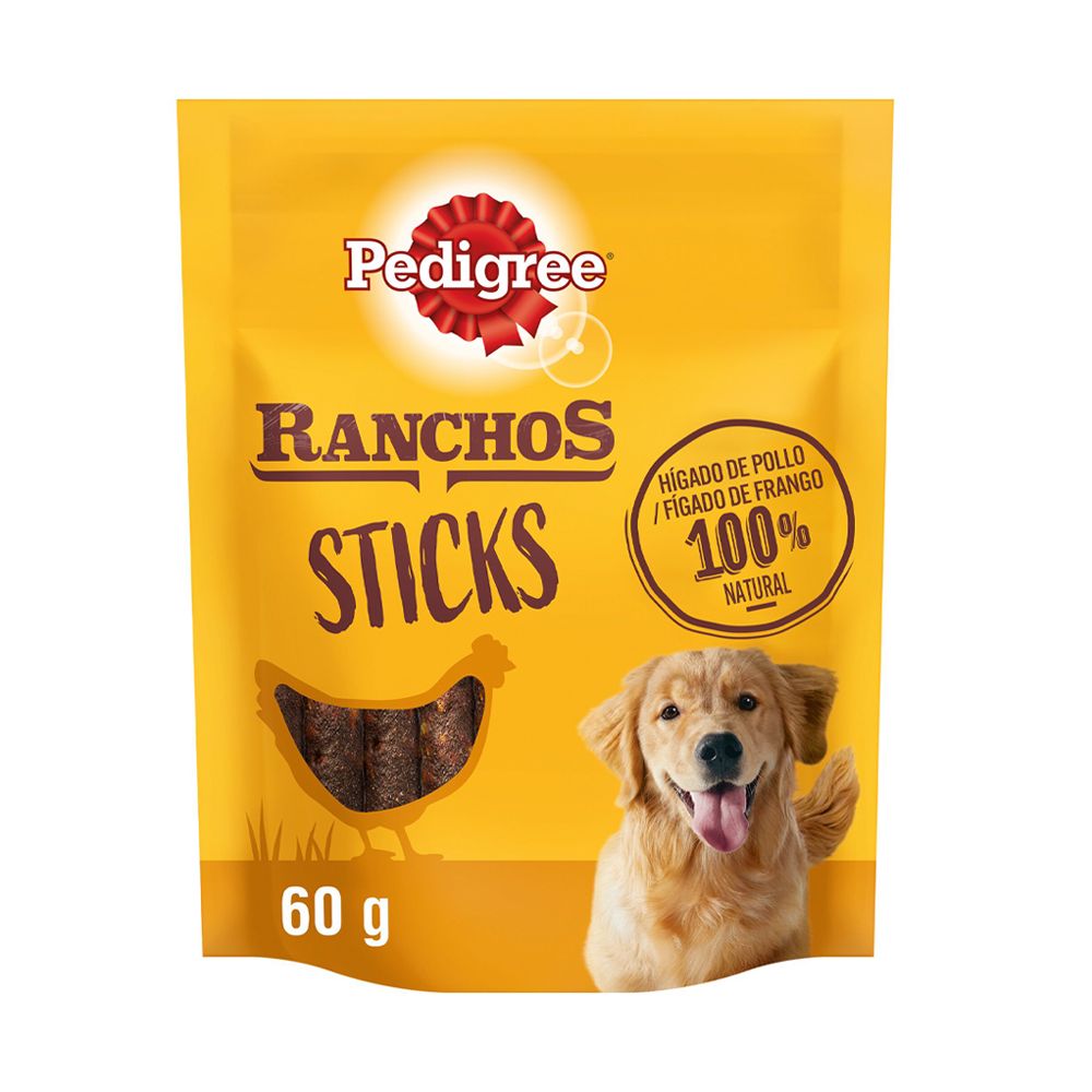 - Snack Cão Pedigree Ranchos Palitos Fígado 60g (1)