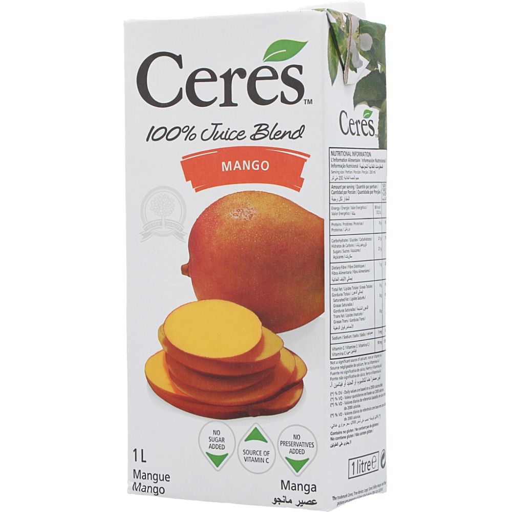 - Ceres Mango 100% Fruit Juice 1L (1)