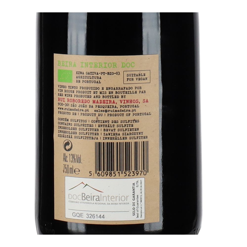  - Beyra Natural Organic Red Wine 75cl (2)