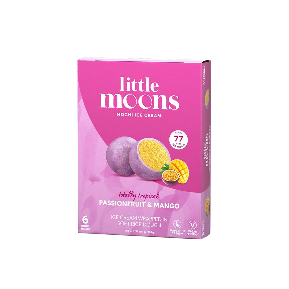  - Little Moons Mochi Passion Fruit and Mango Ice Cream 192g (1)