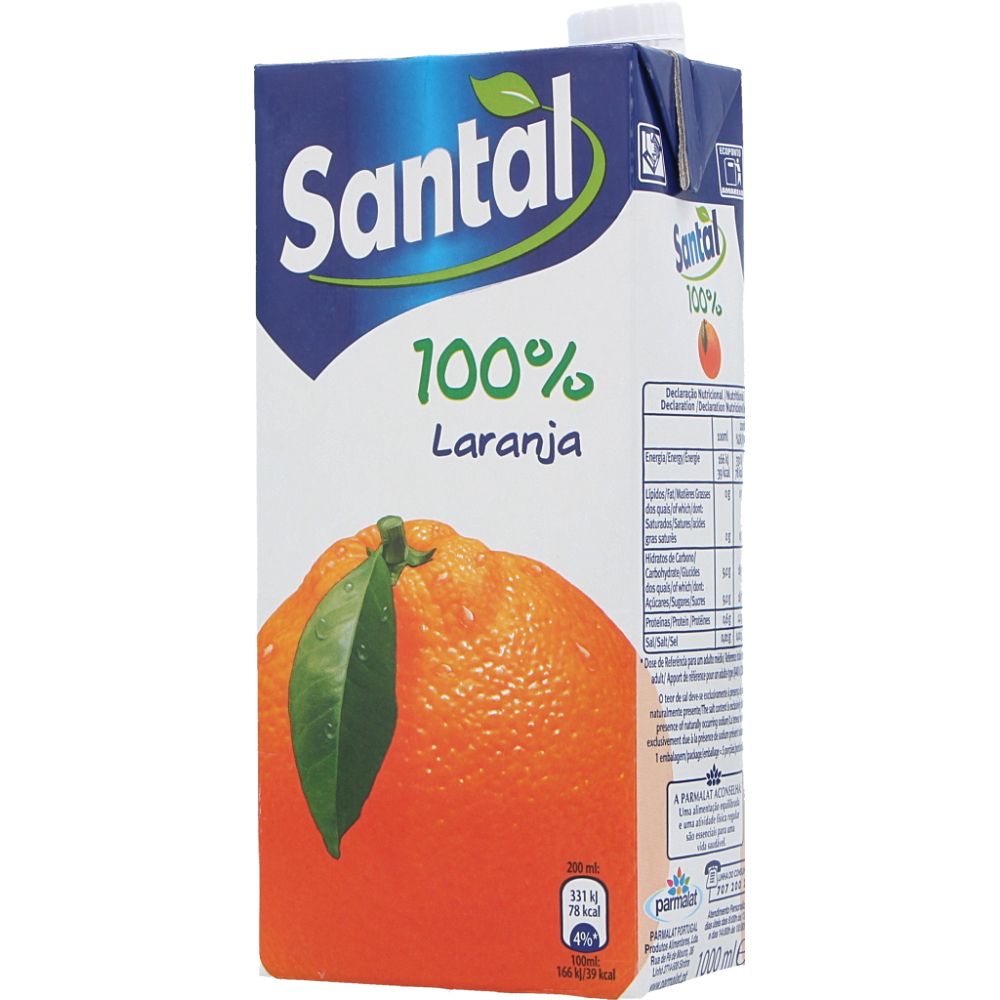  - Santal 100% Orange Juice 1L (1)