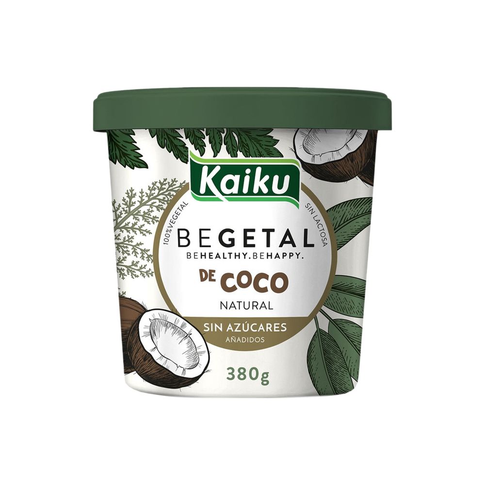  - Sobremesa Vegan Côco Kaiku Begetal 380g (1)