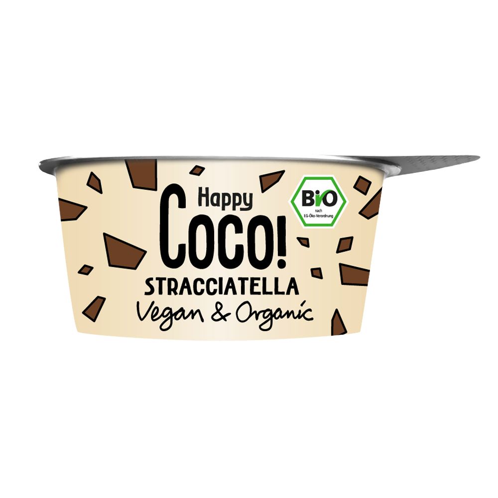  - Sobremesa Vegan Straciatella Bio Happy Coco 125g (1)