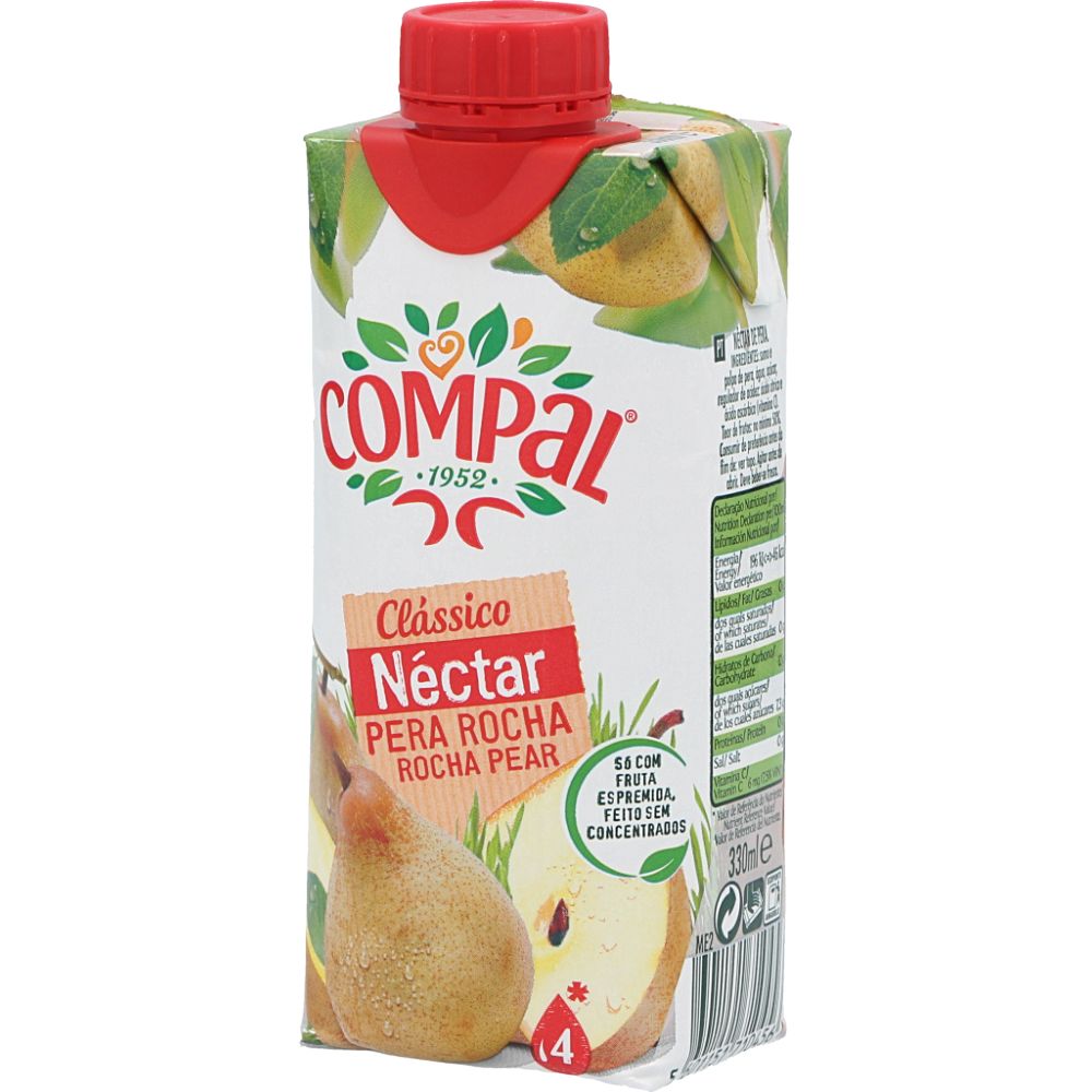  - Compal Clássico Pear Nectar 33cl (1)