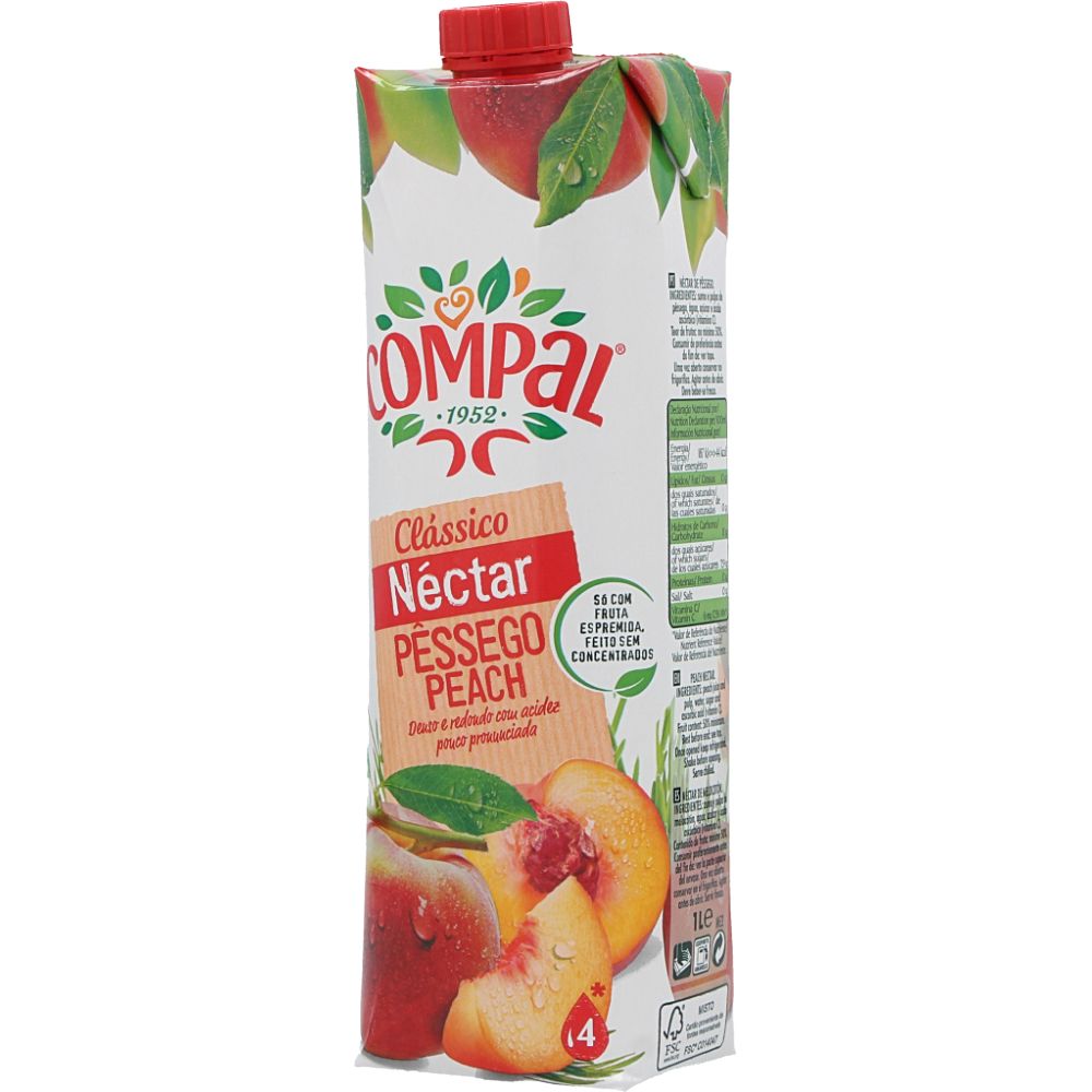  - Compal Clássico Peach Nectar 1L (1)