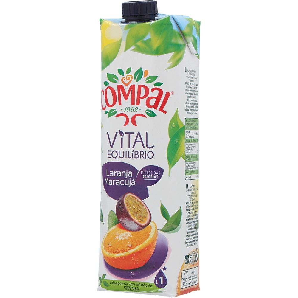  - Compal Light Orange & Passion Fruit Nectar 1L (1)