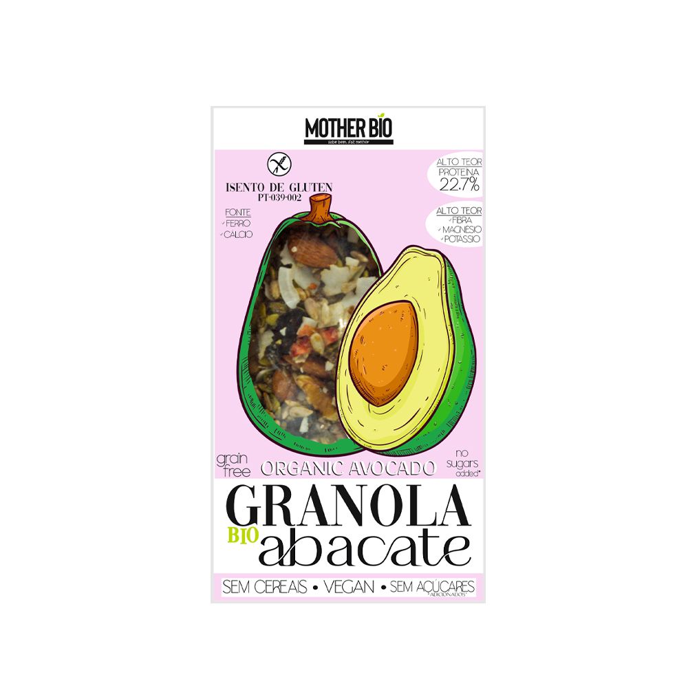  - Granola Mother Bio Abacate Sem Cereais 350g (1)