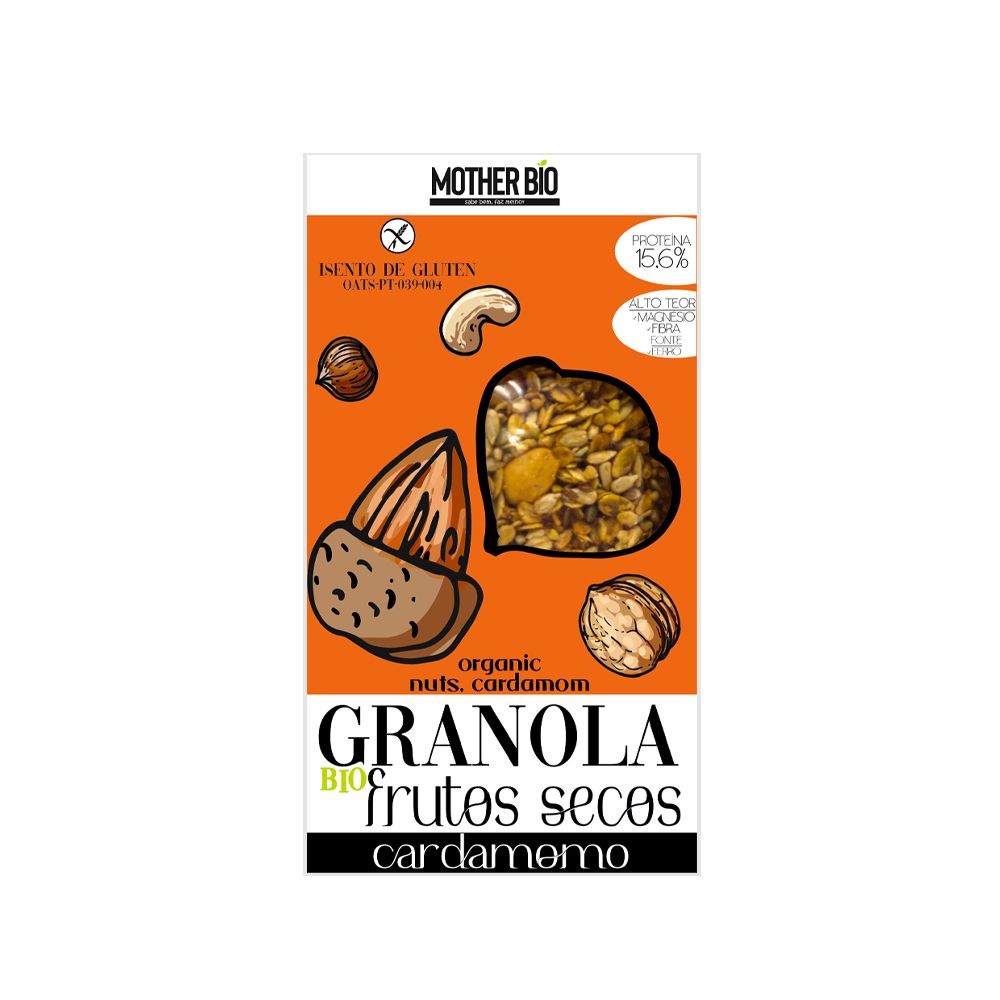  - Mother Bio Organic Buckwheat & Nuts Granola 350g (1)