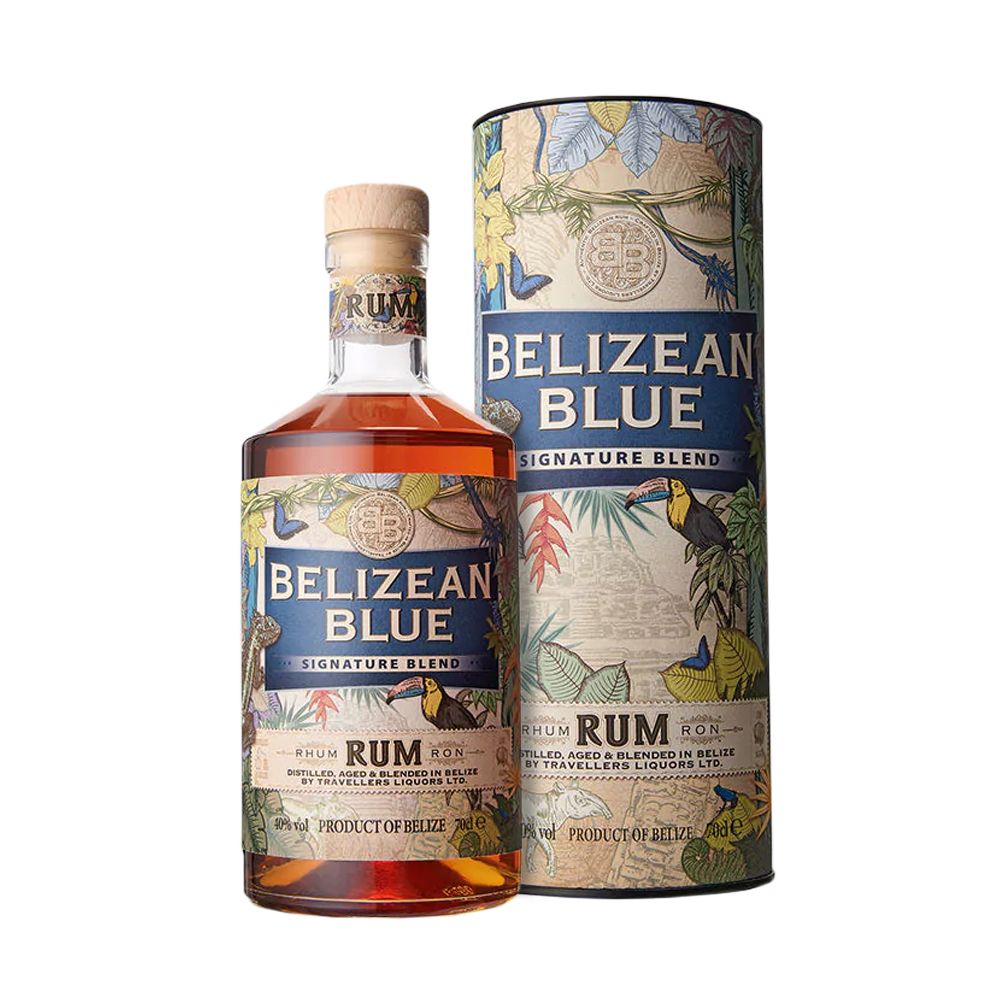  - Belizean Blue Signature Blend Rum 70cl (1)