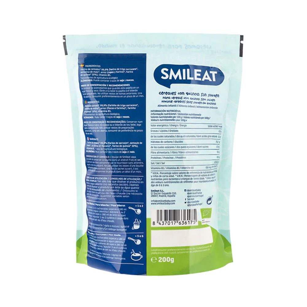  - Smileat Organic Papa Cereal Papa 200g (2)