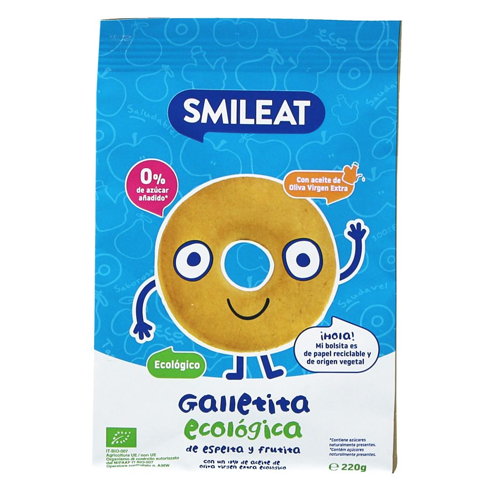  - Smileat Organic Spelt Fruit Cookies Bio 220g (1)