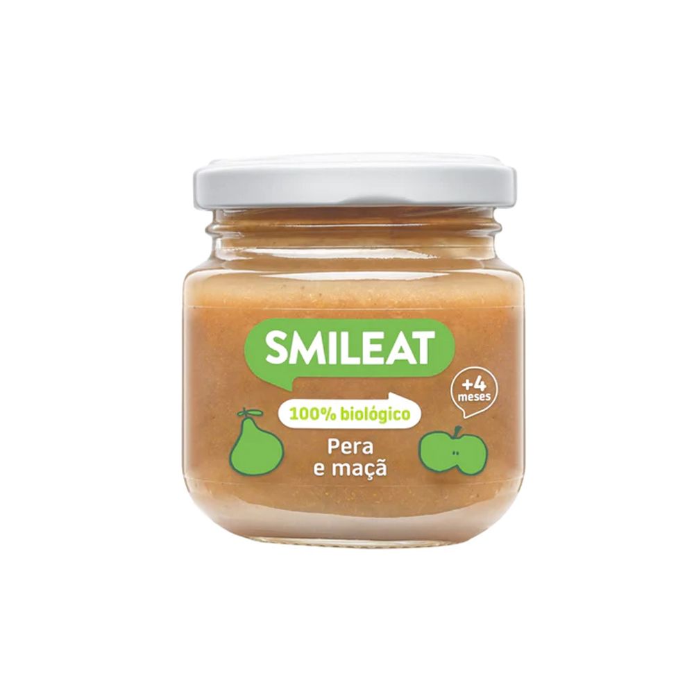  - Smileat Organic Apple&Pear Puree 130g (1)