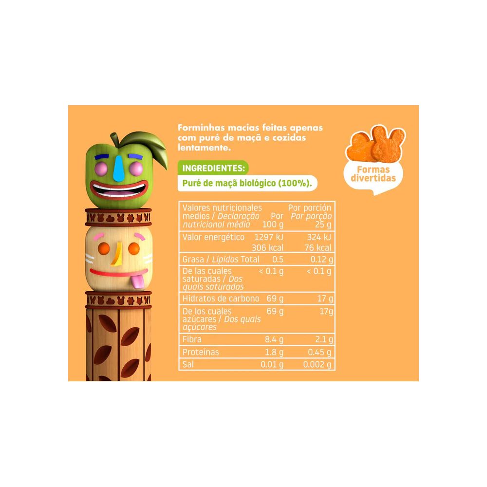  - Smileat Organic Apple Triboo Snack 25g (3)