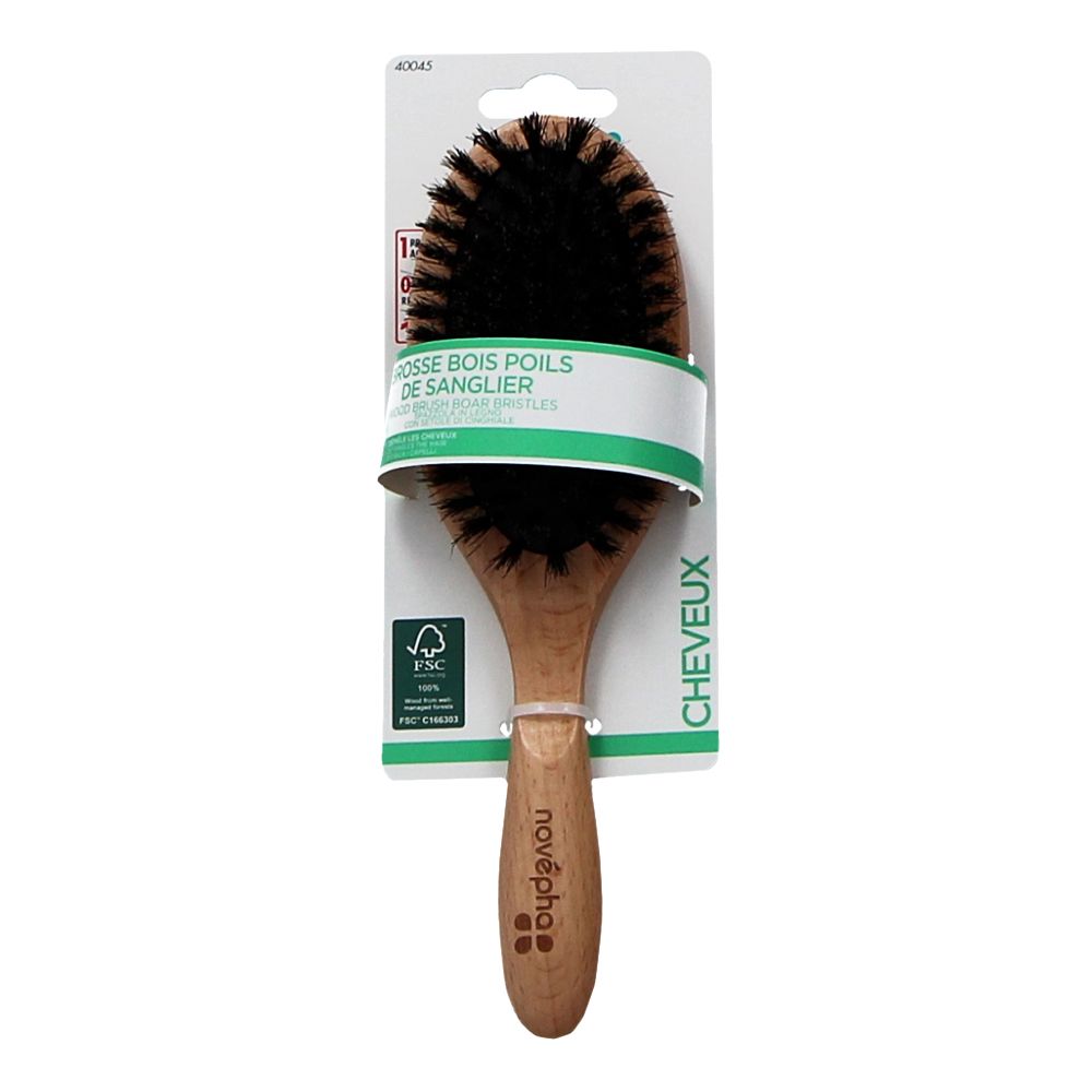  - Novepha Bristle Boar Hair Brush (1)